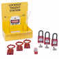 ZING Mini Lockout Station - Metal, Stocked - 6063
