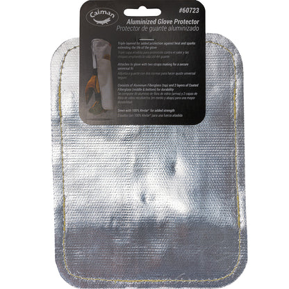 PIP Caiman 60723 Aluminized Welding Glove Protector with DuPont™ Kevlar® Stitching - Triple Layered Fiberglass