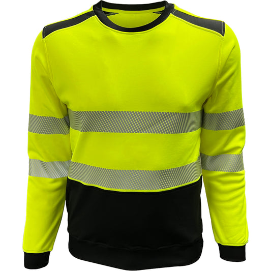 Reflective Apparel 610CT – ANSI Type R Class 3 Stretch Crewneck