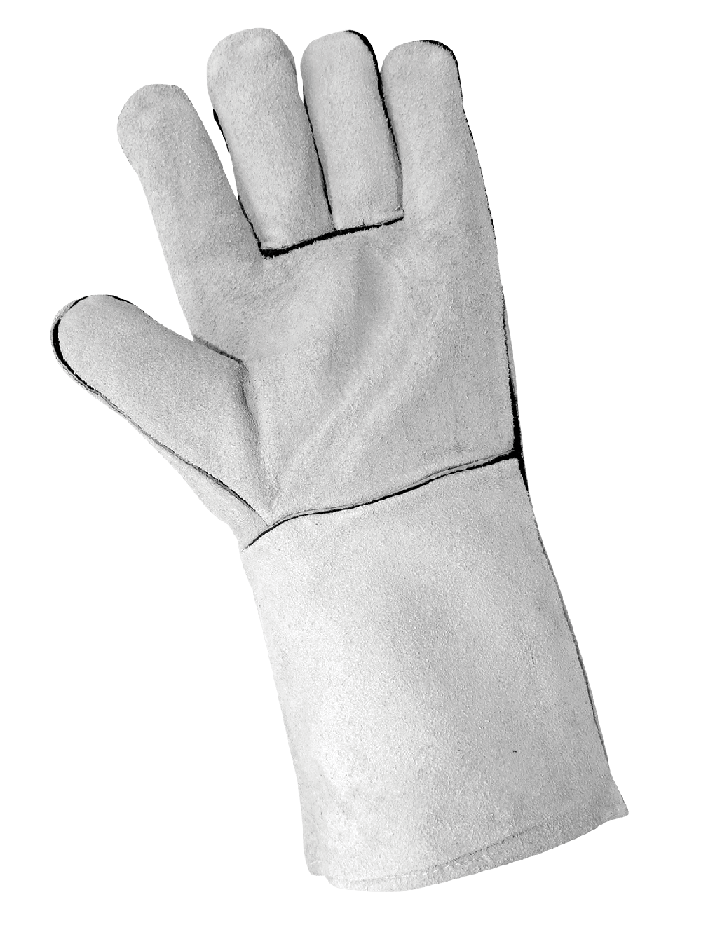 Global Glove - 1200GE - Leather Welding Gloves - gray