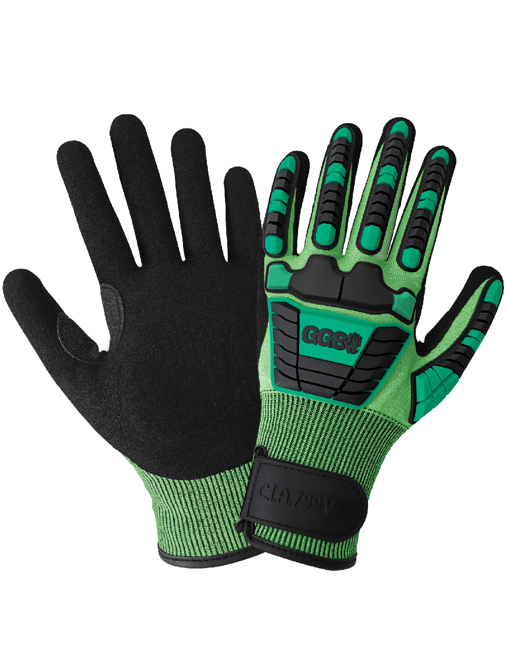 Vise CIA799V Cut and Impact Resistant Gloves - cut level A7 - tan