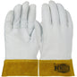 PIP Ironcat 6140 Premium Top Grain Kidskin Leather TIG Welder's Glove with Kevlar® Stitching - Band Top Cuff