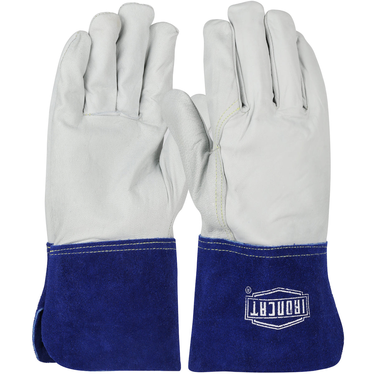 PIP Ironcat 6142 Premium Top Grain Goatskin Leather TIG Welder's Glove with Kevlar® Stitching - 5" Gauntlet Cuff