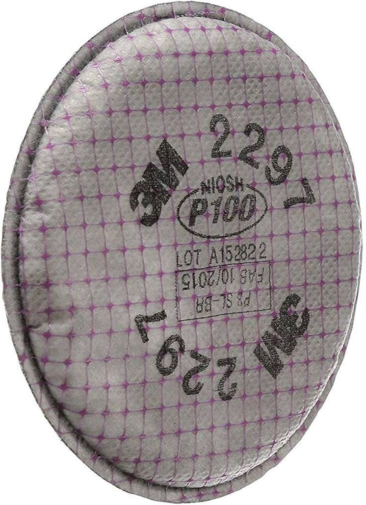 3M™ Advanced Particulate Filter 2297, P100, with Nuisance Level Organic Vapor Relief, 100 EA/Case