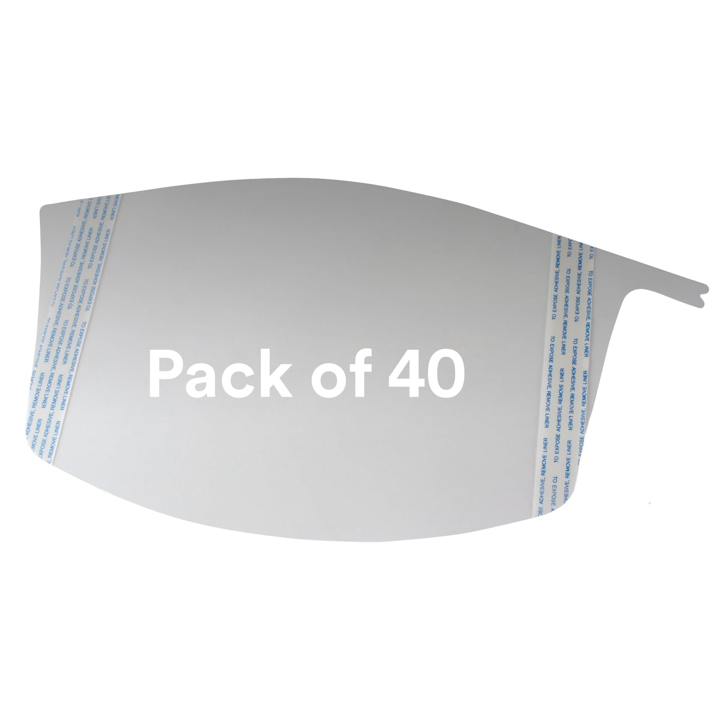 3M™ Versaflo™ Peel-Off Visor Covers M-926/37322(AAD), for M-925 Standard Visor, 40 EA/Case
