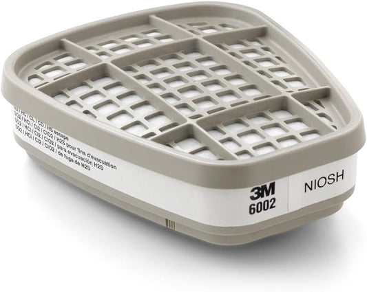 3M™ Acid Gas Cartridge 6002, 2 CQ / PK