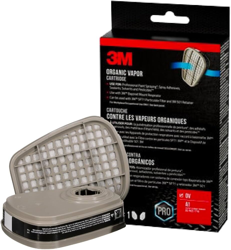 3M™ 6001 Organic Vapor Performance Cartridge 2 CQ / PK