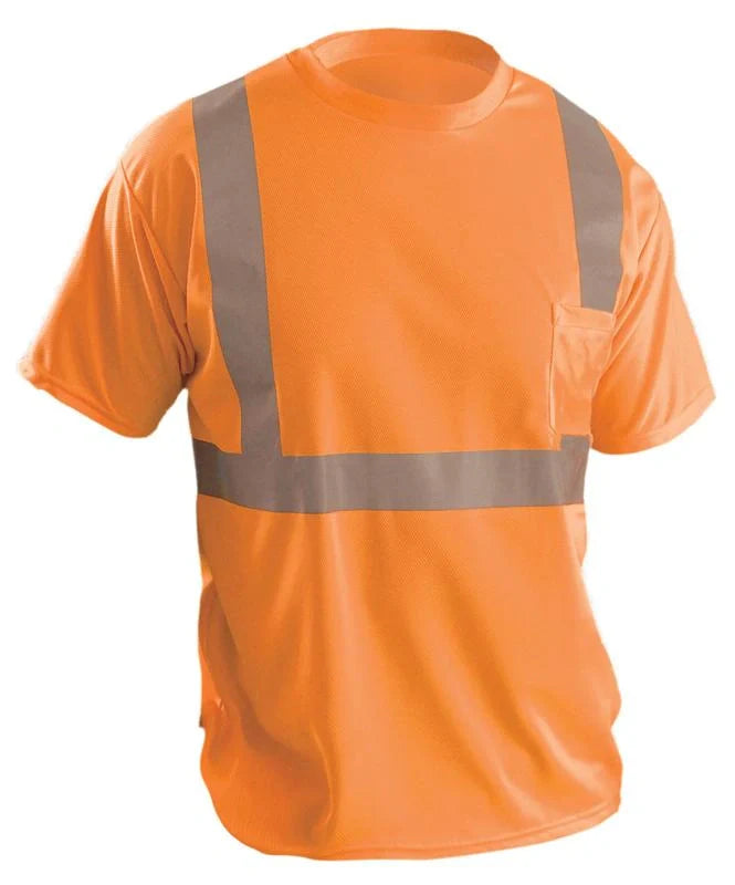 Short Sleeve Wicking Birdseye T-Shirt W/Pocket