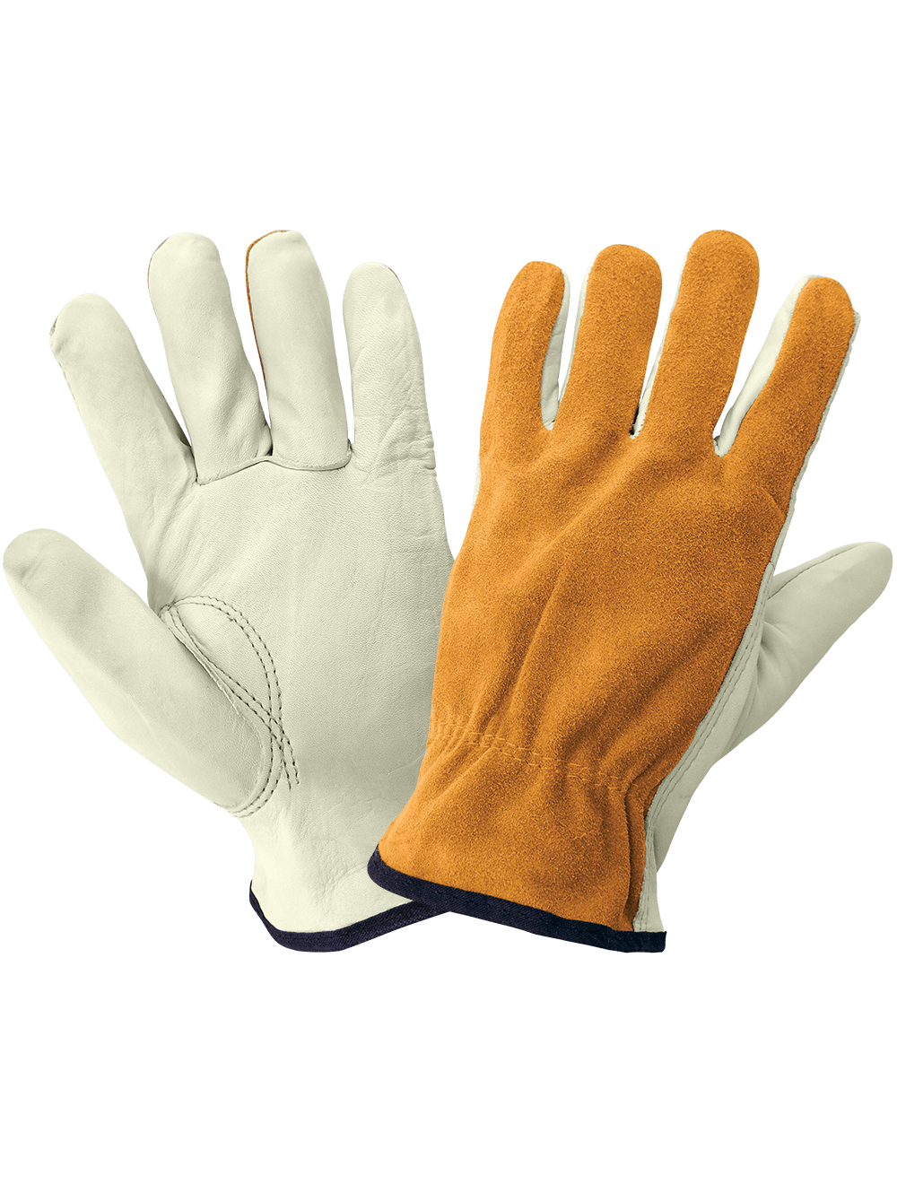Global Glove - 3200BS - Leather Gloves - red
