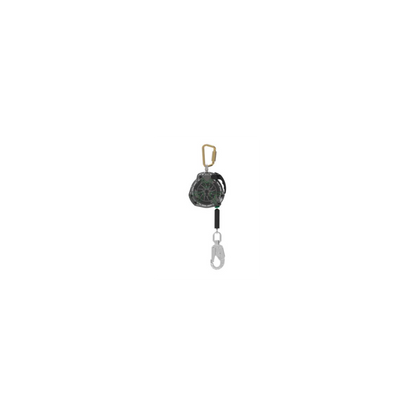 MSA V-TEC™ Self-Retracting Lifeline - V-TEC Standard Cable SRL, 50' (15m), Galvanized Cable, Steel Swivel Snaphook, ANSI