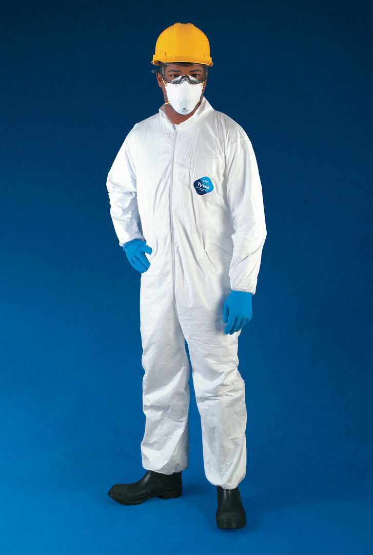 MCR Safety TY125S - DuPont™ Tyvek® Coverall - Collared Neck - Zipper Front Closure - Elastic Sleeves and Ankles — manufacturer image 6