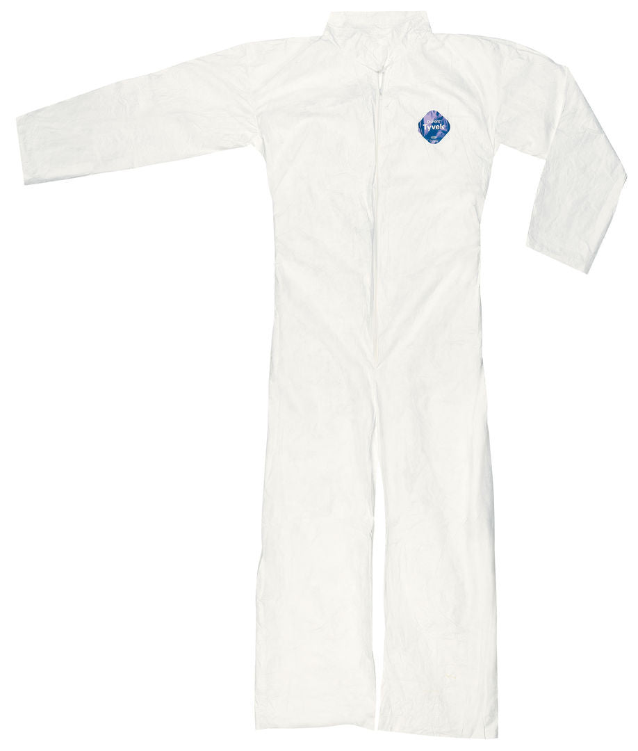 MCR Safety TY120S - DuPont™ Tyvek® Coverall - Collared Neck - Open Sleeves and Ankles - Zipper Front Closure — manufacturer image 4
