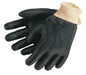 PVC Coated Work Gloves, Double Dipped, Textured, Knit Wrist