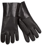 PVC Coated Work Gloves, Double Dipped Textured, Jersey Lined, 12-Inch Gauntlet Cuff