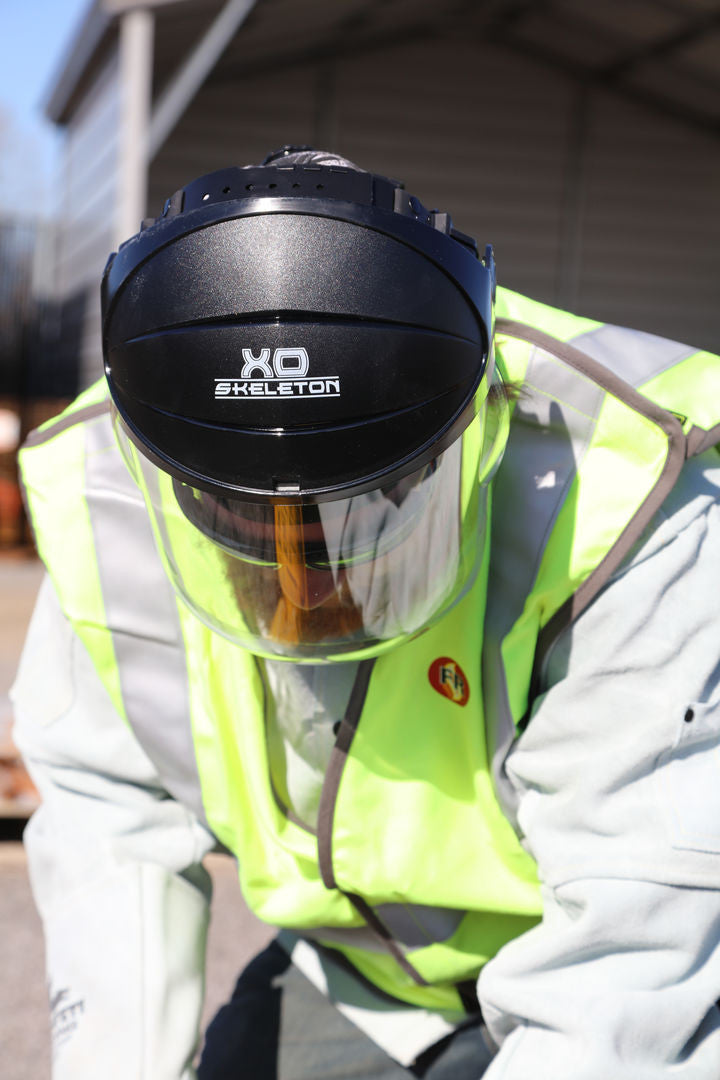 MCR Safety 104 - XO Skeleton Ratchet Headgear Clear Lens - manufacturer product image 4