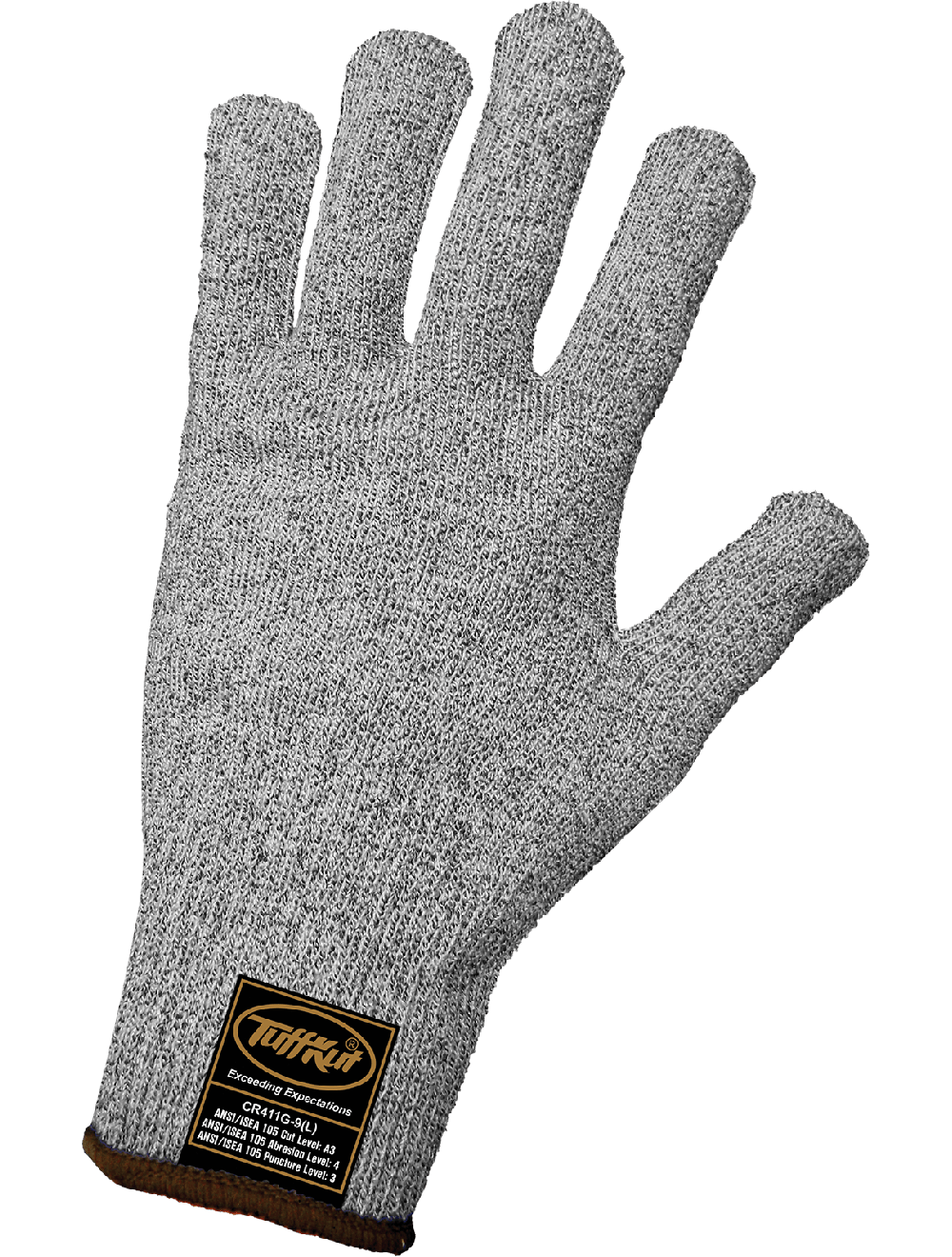 Samurai CR411G Cut Resistant Gloves - cut level A3 - tan