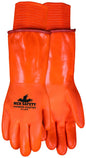 Harbor Master PVC Gloves, Double-Dipped, Foam & Fleece Lined, Gauntlet Cuff