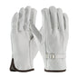 PIP® Regular Grade Top Grain Cowhide Leather Drivers Glove with Pull Strap Closure - Straight Thumb