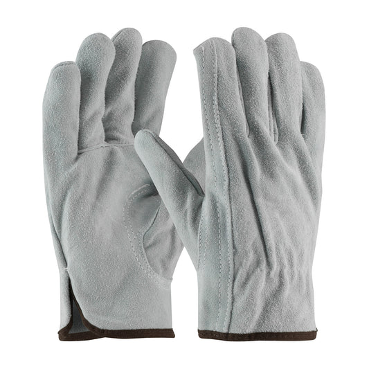 PIP® Premium Grade Split Cowhide Leather Drivers Glove - Keystone Thumb
