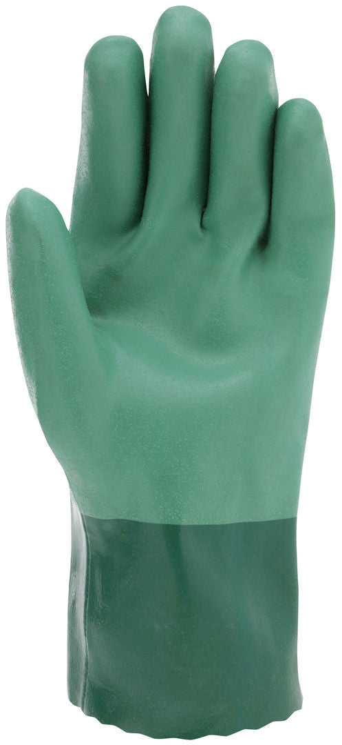 NeoMax Neoprene Double-Dipped Work Gloves, Sandy Texture, 12-Inch Gauntlet Cuff