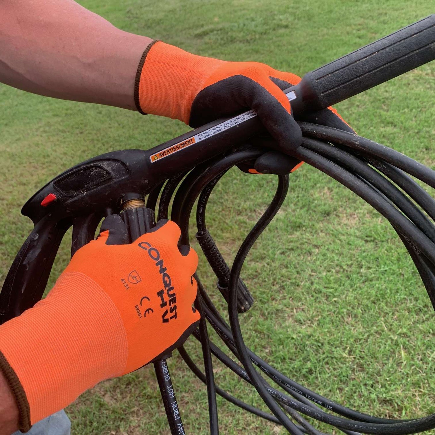 Conquest HV™, Micro-Foam Nitrile/PU: #6935