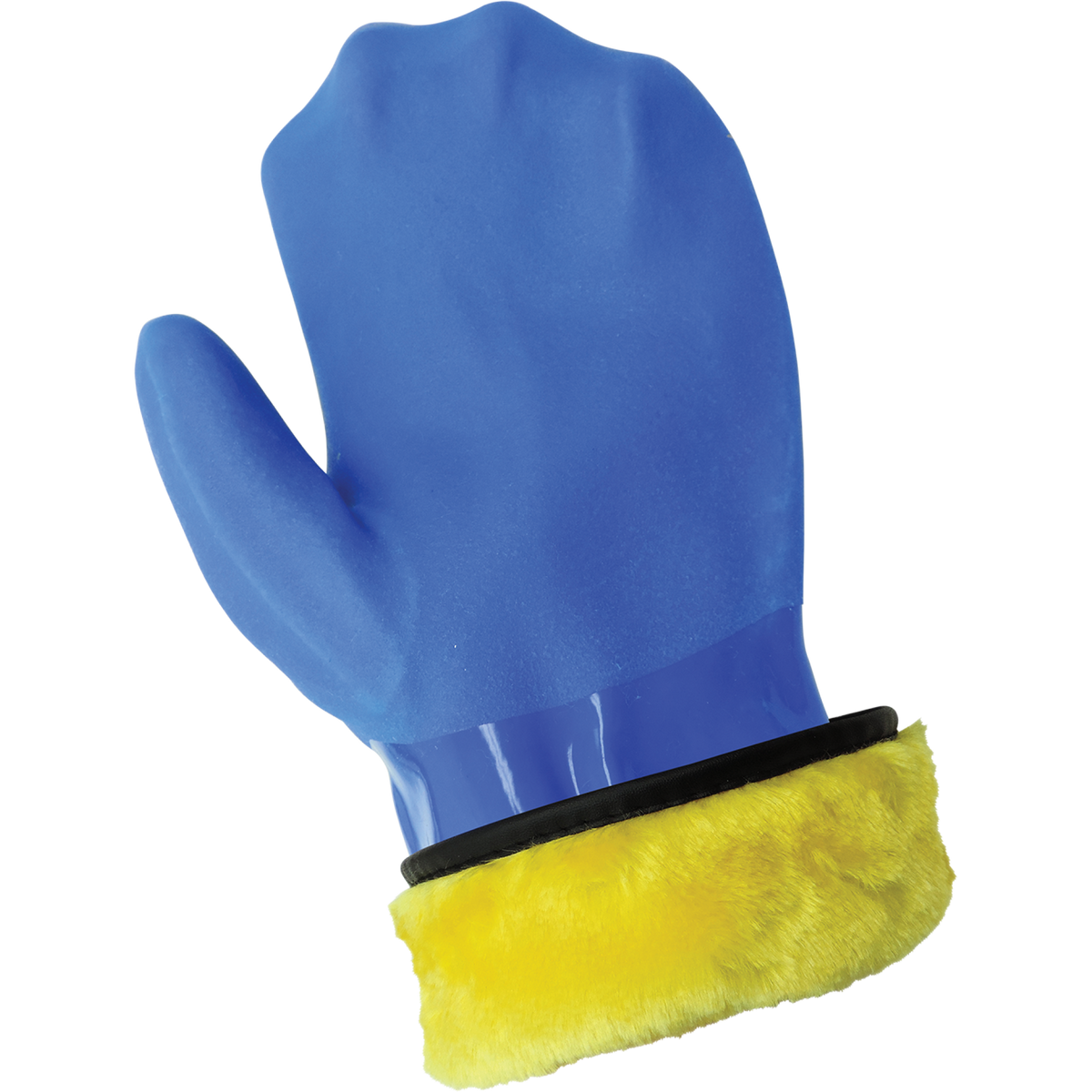 Global Glove GGS 8490MT Frogwear 12 Inch Blue Premium Super Flexible Triple Dipped Pvc Gloves - view 3