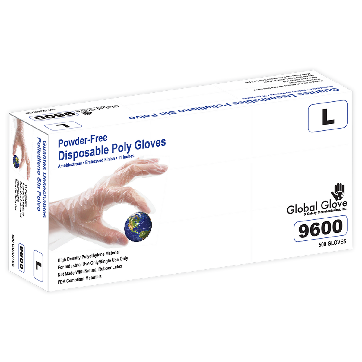 Globus Global Safety - 9600 Disposable Gloves - view 2