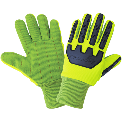 Global Glove GGS C19GCPB Torq Corded Impact Protection Gloves - view 3