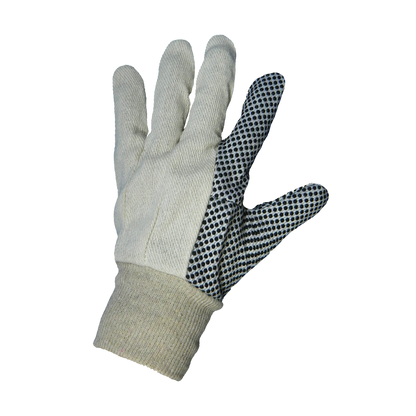 C80D1 PVC-Dotted Canvas Gloves - manufacturer detail 2; Case of 300 pairs