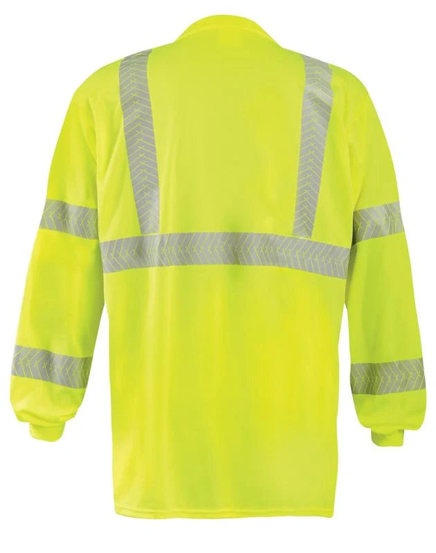 Long Sleeve Ocx™ Patented Segmented Tape T-Shirt W-Pocket