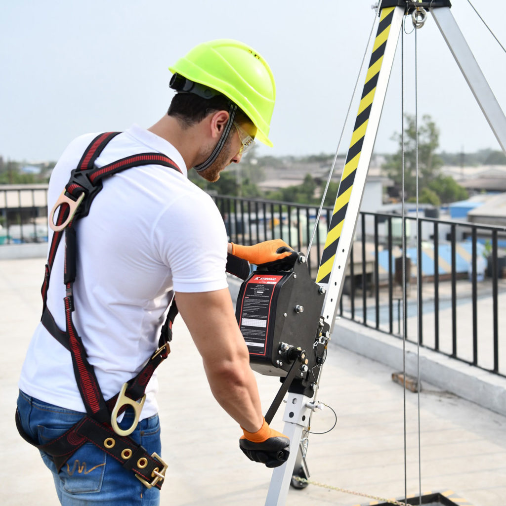 KStrong® BRUTE™ 60 ft. Wire Cable 3-Way Rescue Retrieval SRL-R (ANSI)