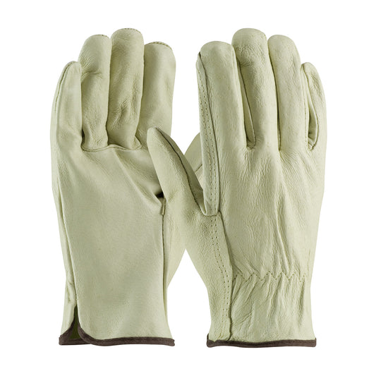 PIP® Industry Grade Top Grain Pigskin Leather Drivers Glove - Straight Thumb