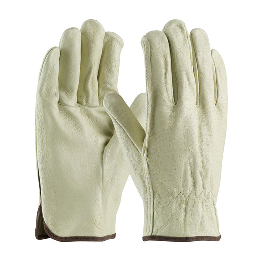 PIP® Superior Grade Top Grain Pigskin Leather Drivers Glove - Straight Thumb