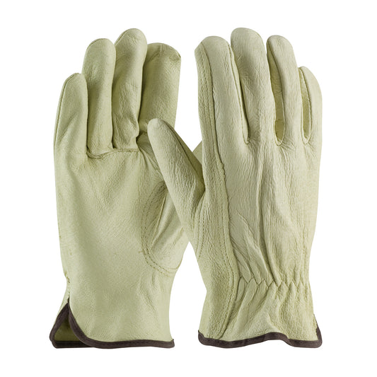 PIP® Industry Grade Top Grain Pigskin Leather Drivers Glove - Keystone Thumb