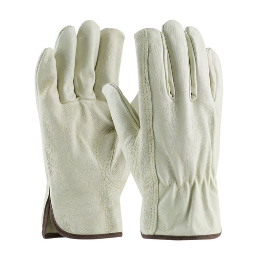 PIP® Superior Grade Top Grain Pigskin Leather Drivers Glove - Keystone Thumb
