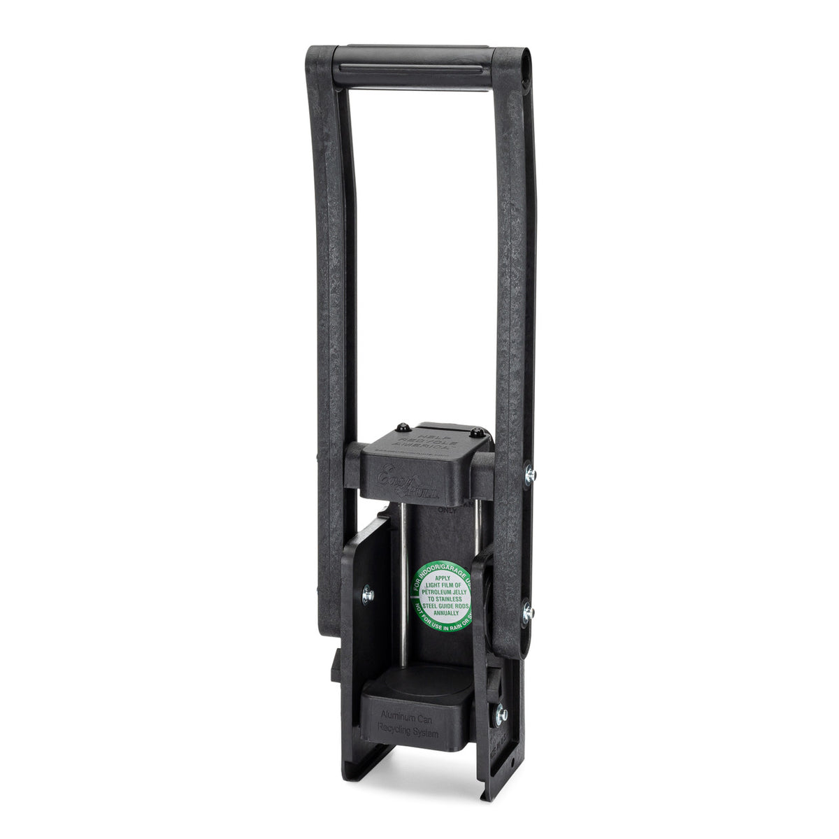 ZING Can Crusher Kit: Can Crusher With Collection Barrel, (1) "Can Crushing Center" Triview Sign - official Zing product image 3