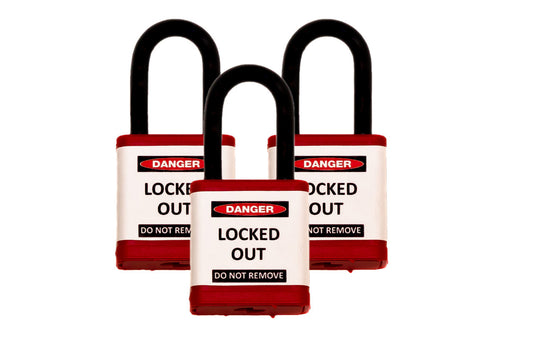 ZING Padlock, 3-Pack, 700 Series, 1.5" Shackle, Keyed Alike - official Zing product image 1