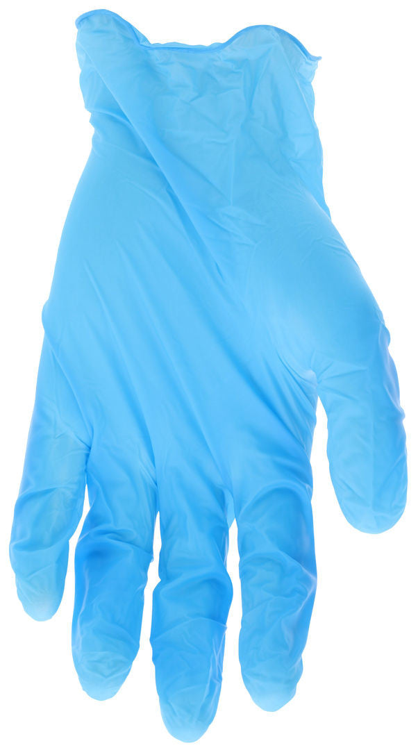 ChemTech Disposable Nitrile/Vinyl Gloves, 4 Mil, Powder-Free, Food Service Grade