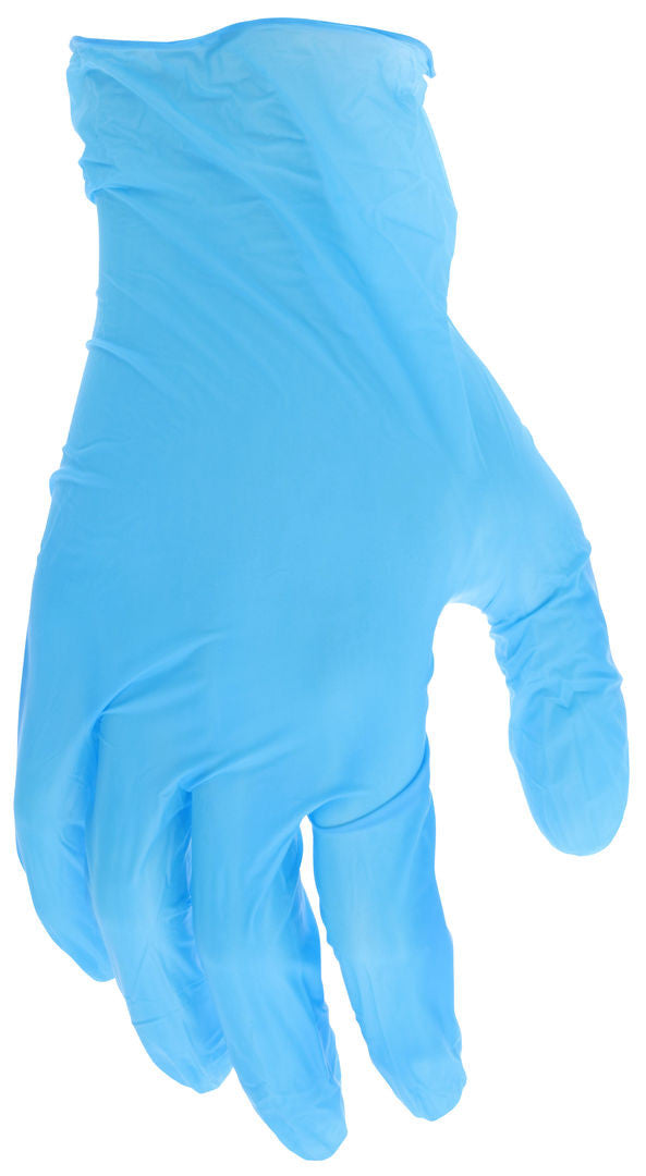 ChemTech Disposable Nitrile/Vinyl Gloves, 4 Mil, Powder-Free, Food Service Grade