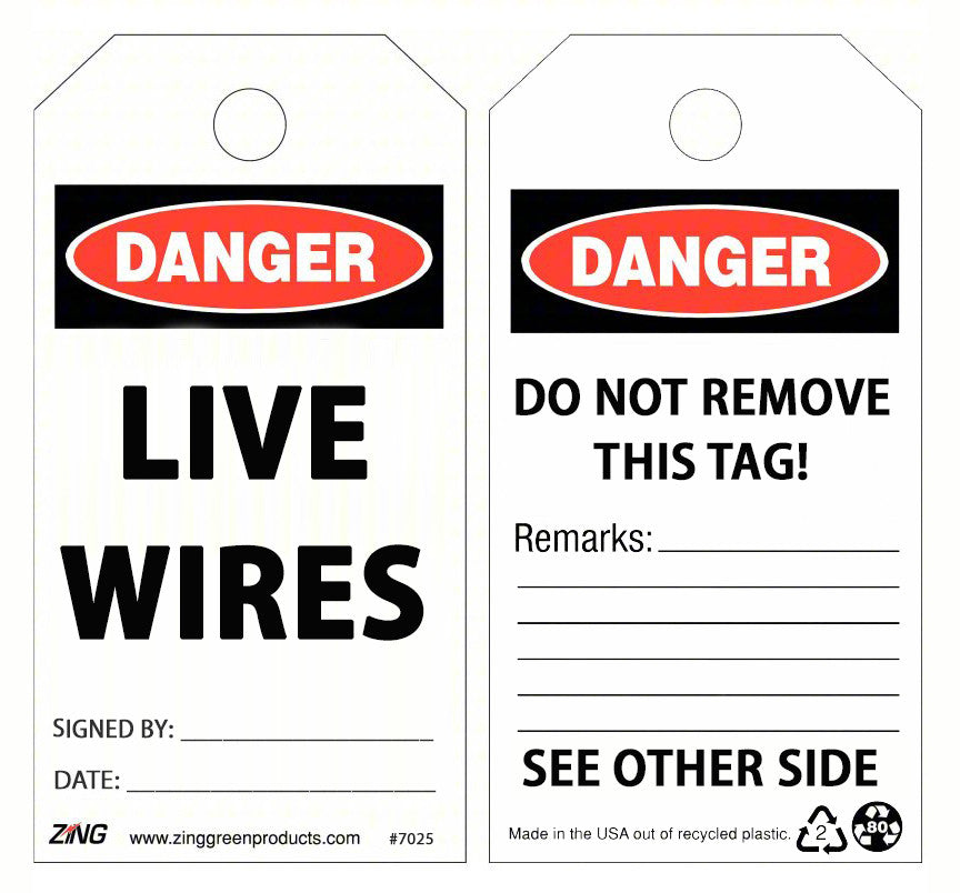 ZING Tag - Live Wire, 10/Pk - official Zing product image 1