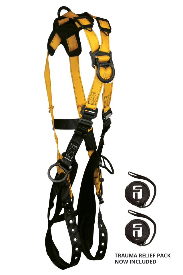 Journeyman Flex® Aluminum 4D Cross-over Climbing Full Body Harness