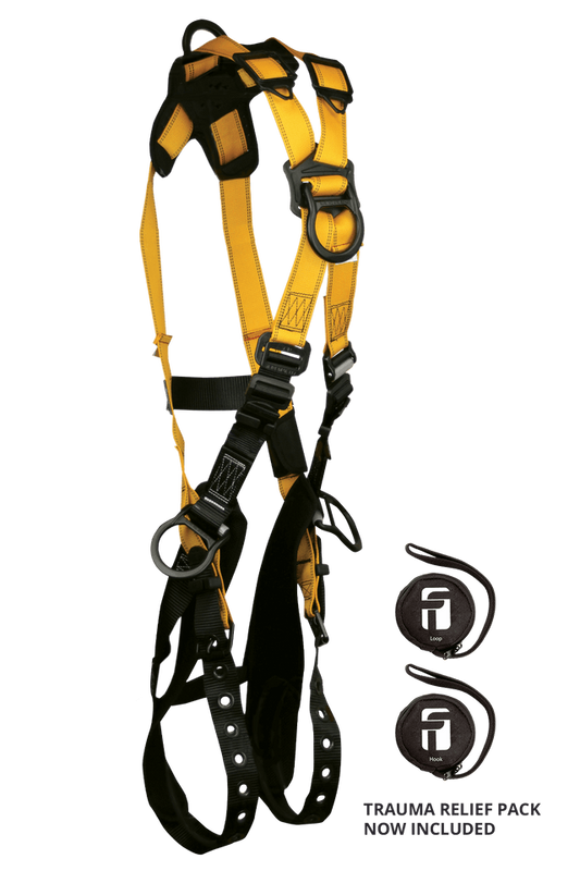Journeyman Flex® Aluminum 4D Cross-over Climbing Full Body Harness