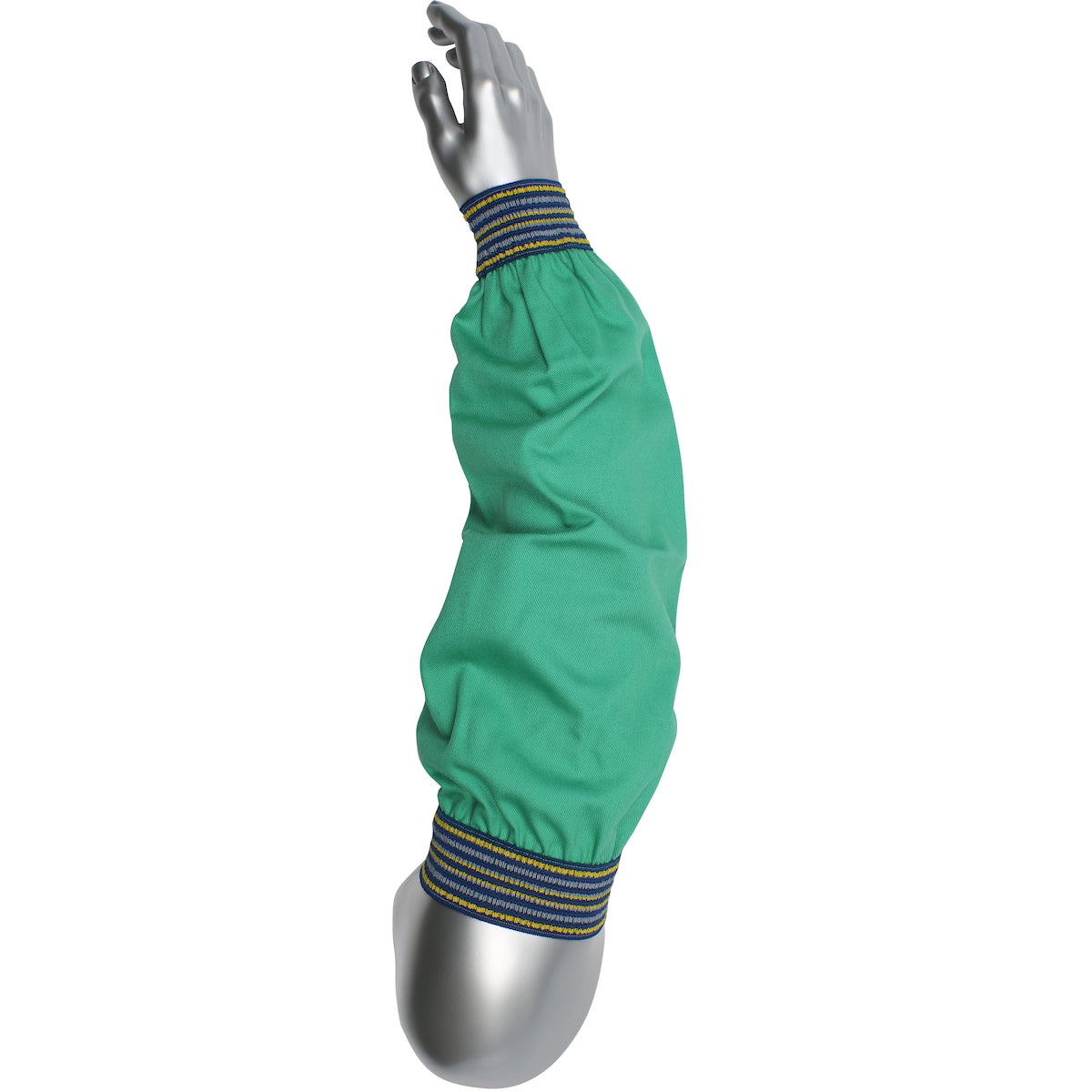PIP Ironcat 7042 FR Treated 100% Cotton Sleeve with Blue/Gold Elastic Ends