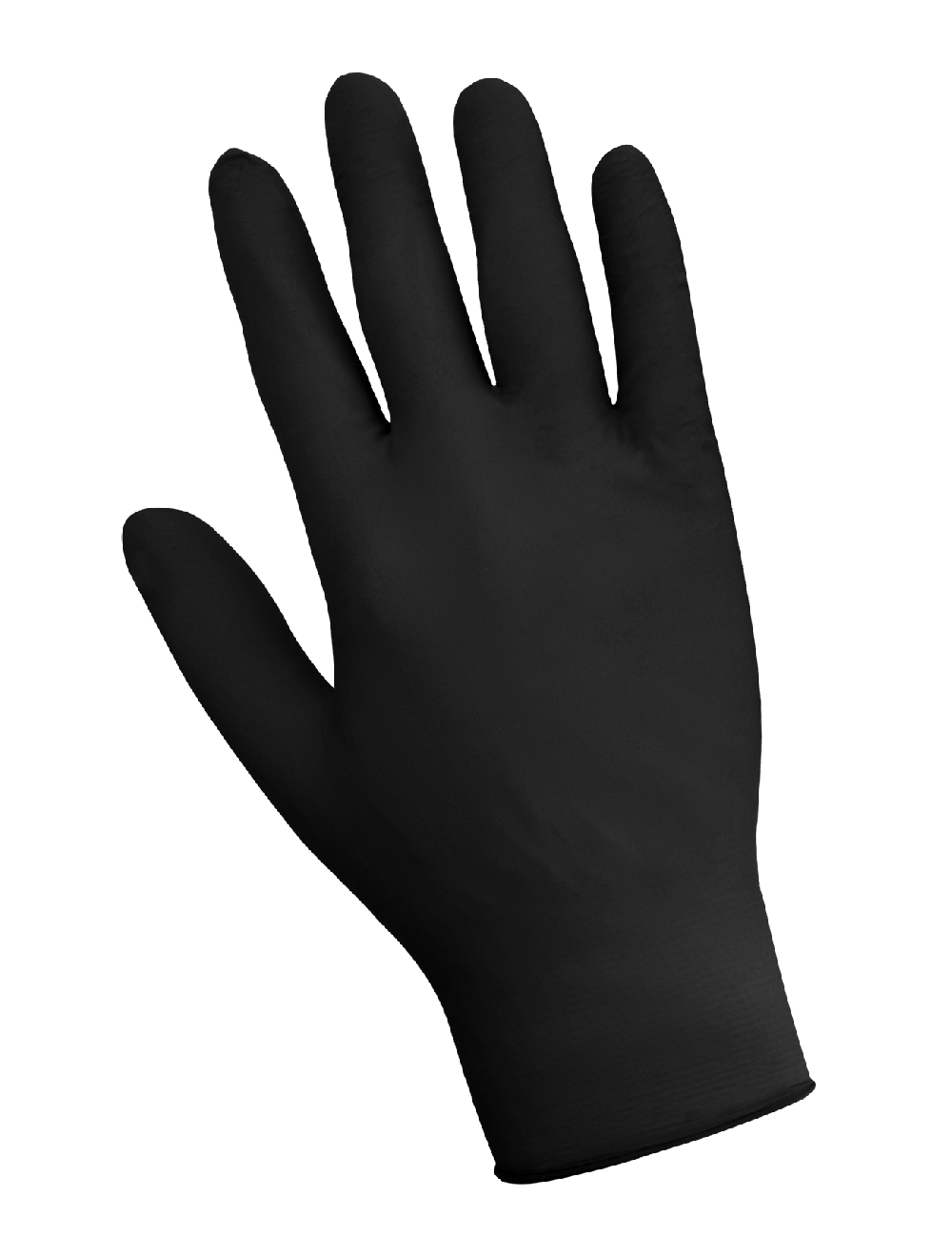 Global Glove - 705BPF - Disposable Gloves - nitrile coating - black