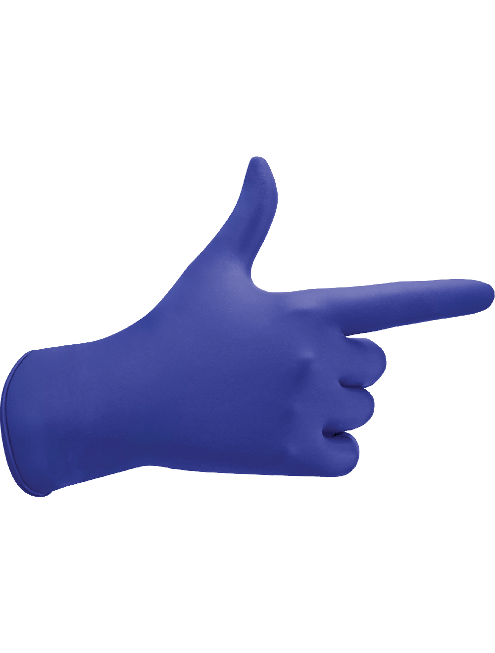 Global Glove - 705VPF - Disposable Gloves - nitrile coating - blue