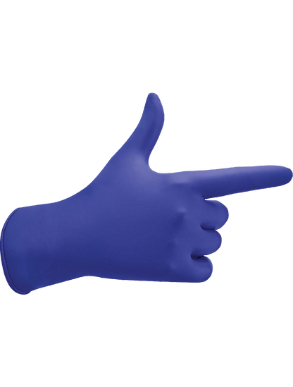 Global Glove - 705VPF - Disposable Gloves - nitrile coating - blue