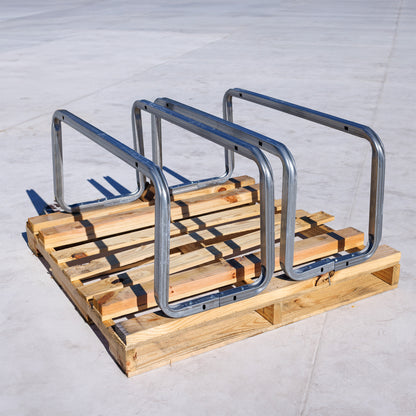 Tie Down 70782 Stack Pallet Kit - 11 Yellow 7.5 ft. Guardrails & 12 Socket Bases
