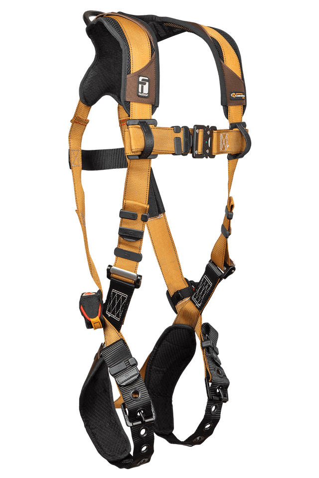 Advanced ComforTech® Gel 1D Standard Non-belted Full Body Harness, Tongue Buckle Leg Adjustment