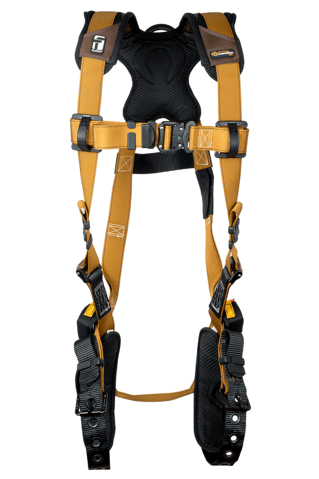 Advanced ComforTech® Gel 1D Standard Non-belted Full Body Harness, Tongue Buckle Leg Adjustment