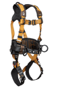 FallTech Advanced ComforTech Gel 3D Construction Belted Full Body Harness, Tongue Buckle Leg Adjustment product image